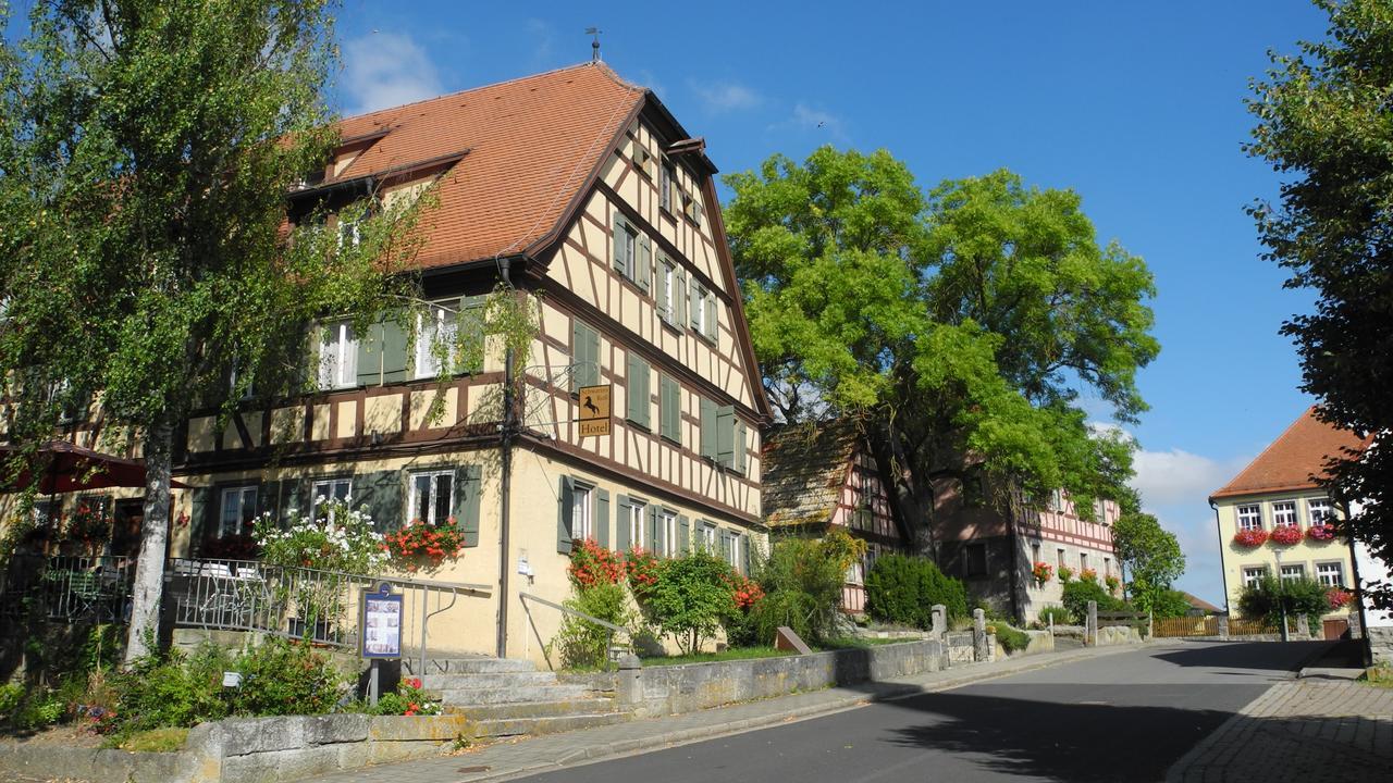 Landhotel Schwarzes Ross Steinsfeld Kültér fotó