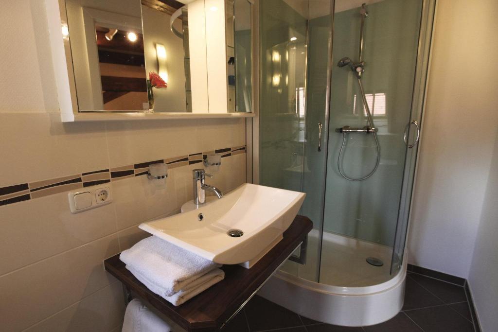Landhotel Schwarzes Ross Steinsfeld Kültér fotó